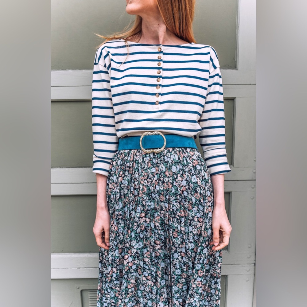 NWT Sezane gatsby top